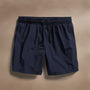 Technical Stretch Nylon Split Hem Boardshort in Navy | James Perse Los Angeles