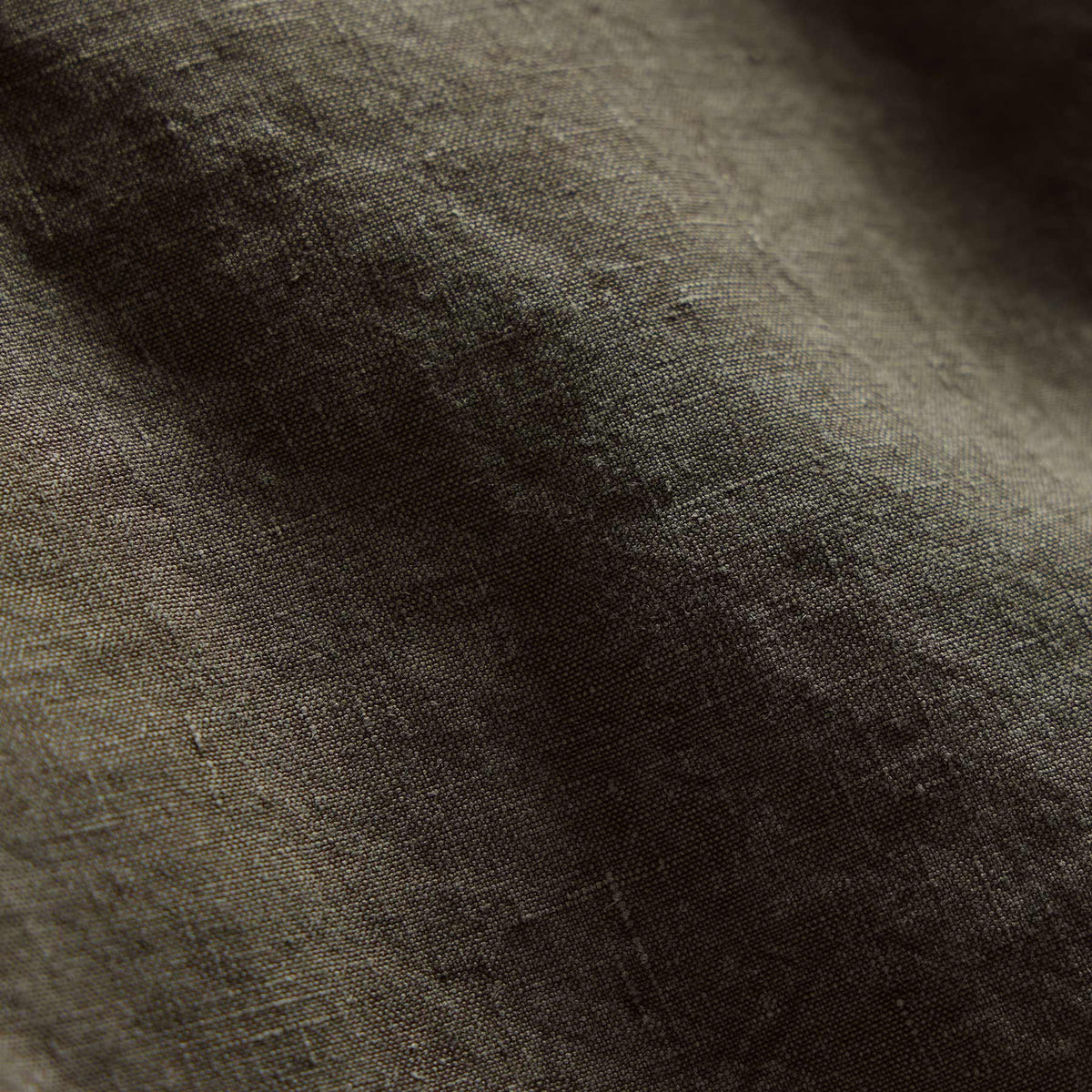 Textured Linen Flight Short in Army Green | James Perse Los Angeles