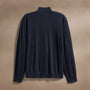 Ultra Fine Cashmere Half Zip in Dark Navy | James Perse Los Angeles