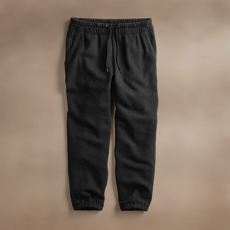 Cozy Sweat Pant  in Black | James Perse Los Angeles