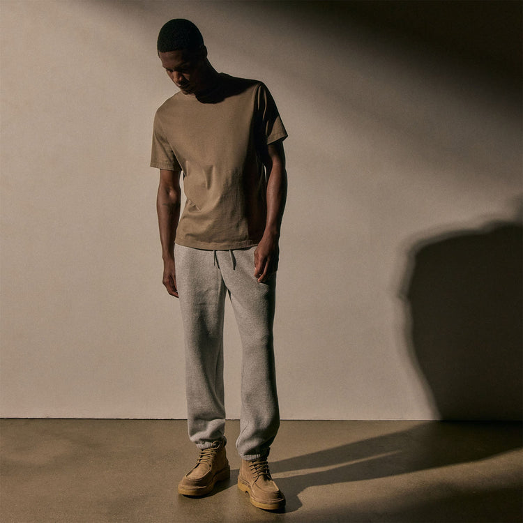 Cozy Sweatpant in Heather Grey | James Perse Los Angeles