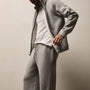 Cozy Fleece Sweat Pant in Heather Grey | James Perse Los Angeles