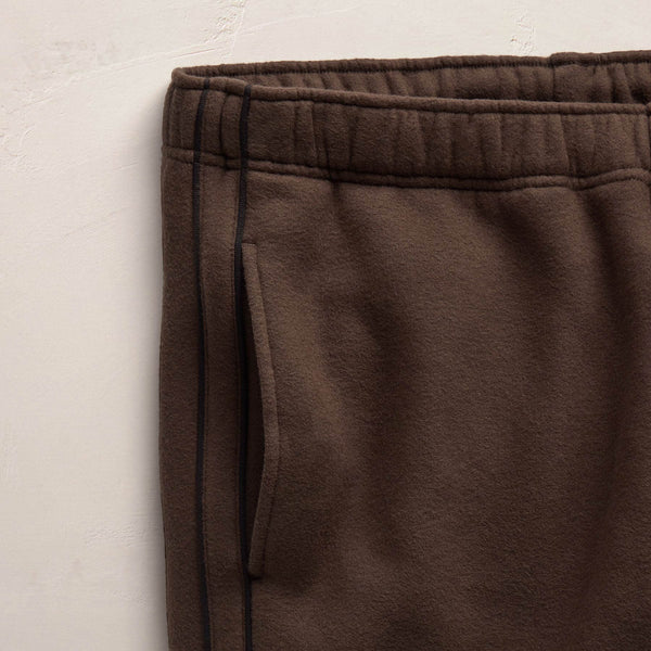 Cozy Sweat Pant With Piping in Porcupine | James Perse Los Angeles