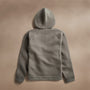 Cozy Zip Up Hoodie in Granite | James Perse Los Angeles