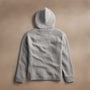 Cozy Hooded Sweatshirt  in Heather Grey | James Perse Los Angeles