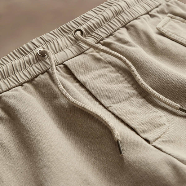 Woven Cotton Terry Cargo Short in Overcast Pigment | James Perse Los Angeles