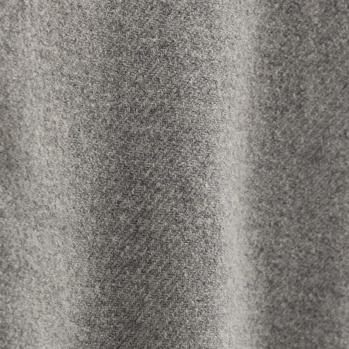 Wool Cashmere Twill Shirt in Heather Grey | James Perse Los Angeles