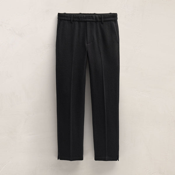 Wool Cashmere Flannel Pant in Black | James Perse Los Angeles