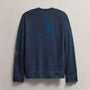 Men's Raglan Sweatshirt Grateful Dead in Deep Pigment | James Perse Los Angeles