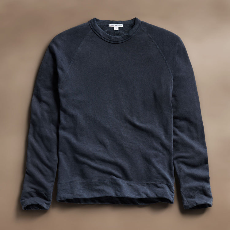 Vintage French Terry Sweatshirt in Deep Pigment | James Perse Los Angeles