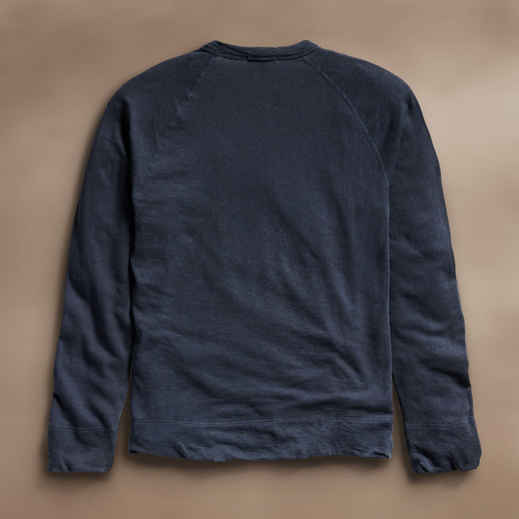 Vintage French Terry Sweatshirt in Deep Pigment | James Perse Los Angeles