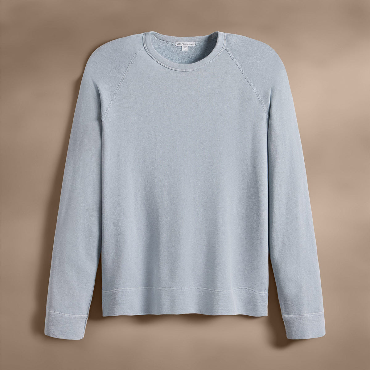 Vintage French Terry Sweatshirt in Grey Glacier Pigment | James Perse Los Angeles