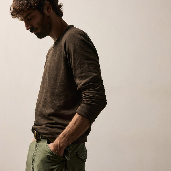 Vintage French Terry Sweatshirt in Porcupine | James Perse Los Angeles