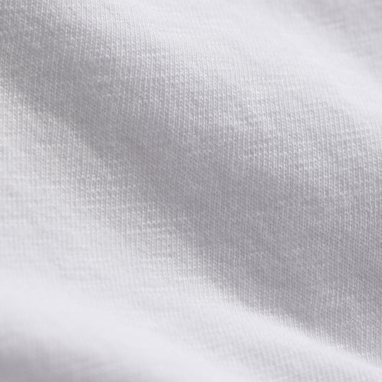 Vintage French Terry Sweatshirt in White | James Perse Los Angeles