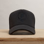 Grateful Dead Single Color Skull Embroidery Trucker in Carbon Grey | James Perse Los Angeles