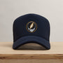 Grateful Dead Patch Trucker in Navy | James Perse Los Angeles
