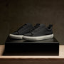 Men's Solstice Skate Low Top Sneaker in Black/Black | James Perese Los Angeles