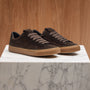 Men's Suede Retro Sneaker in Ebony | James Perse Los Angeles