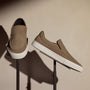 Men's Coastal Suede Slip On in Cement | James Perse Los Angeles