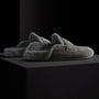 Men's Suede Shearling Lined Loafer in Ash/Heather Grey | James Perse Los Angeles