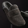 Men's Suede Shearling Lined Loafer in Ash/Heather Grey | James Perse Los Angeles