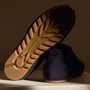 Women's Suede Low Running Sneaker in Navy | James Perse Los Angeles