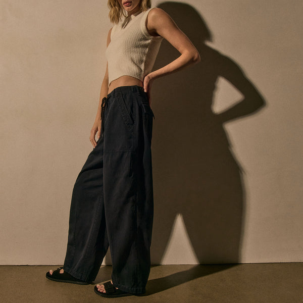 Oversized Surplus Pant in Classic Navy Pigment | James Perse Los Angeles