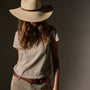 Brushed Elevated Jersey Short Sleeve Tee in Overcast | James Perse Los Angeles