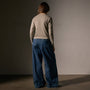 Shrunken Long Sleeve Crew Neck Tee in Overcast | James Perse Los Angeles