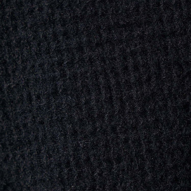 Brushed Thermal Half Zip in Black | James Perse Los Angeles