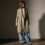 Cotton Shawl Collar Cardigan in Overcast | James Perse Los Angeles