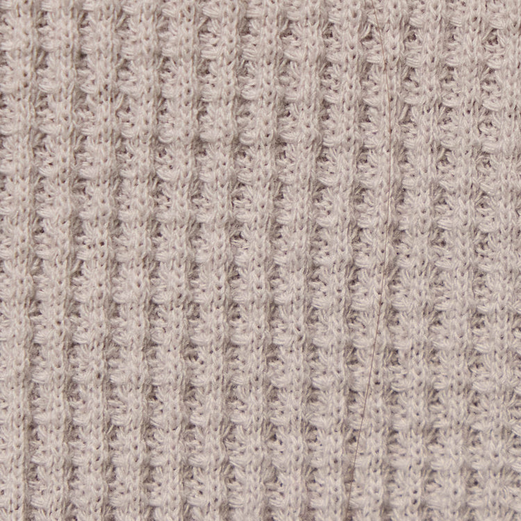 Cotton Linen Waffle Henley in Salt | James Perse Los Angeles