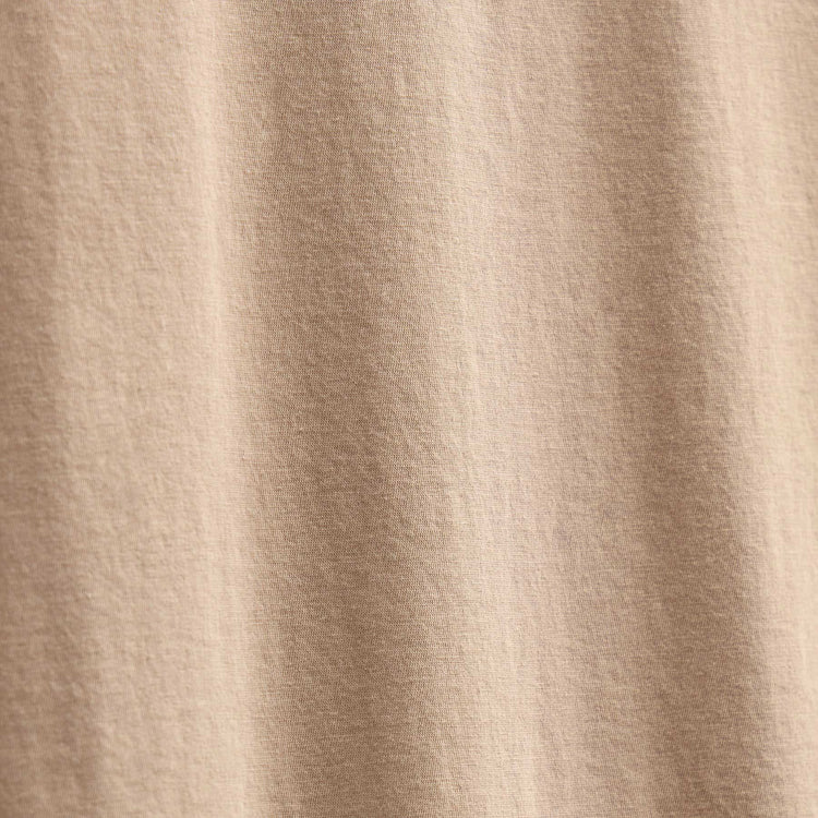 Short Sleeve Elevated Lotus Jersey Crew in Coffee | James Perse Los Angeles