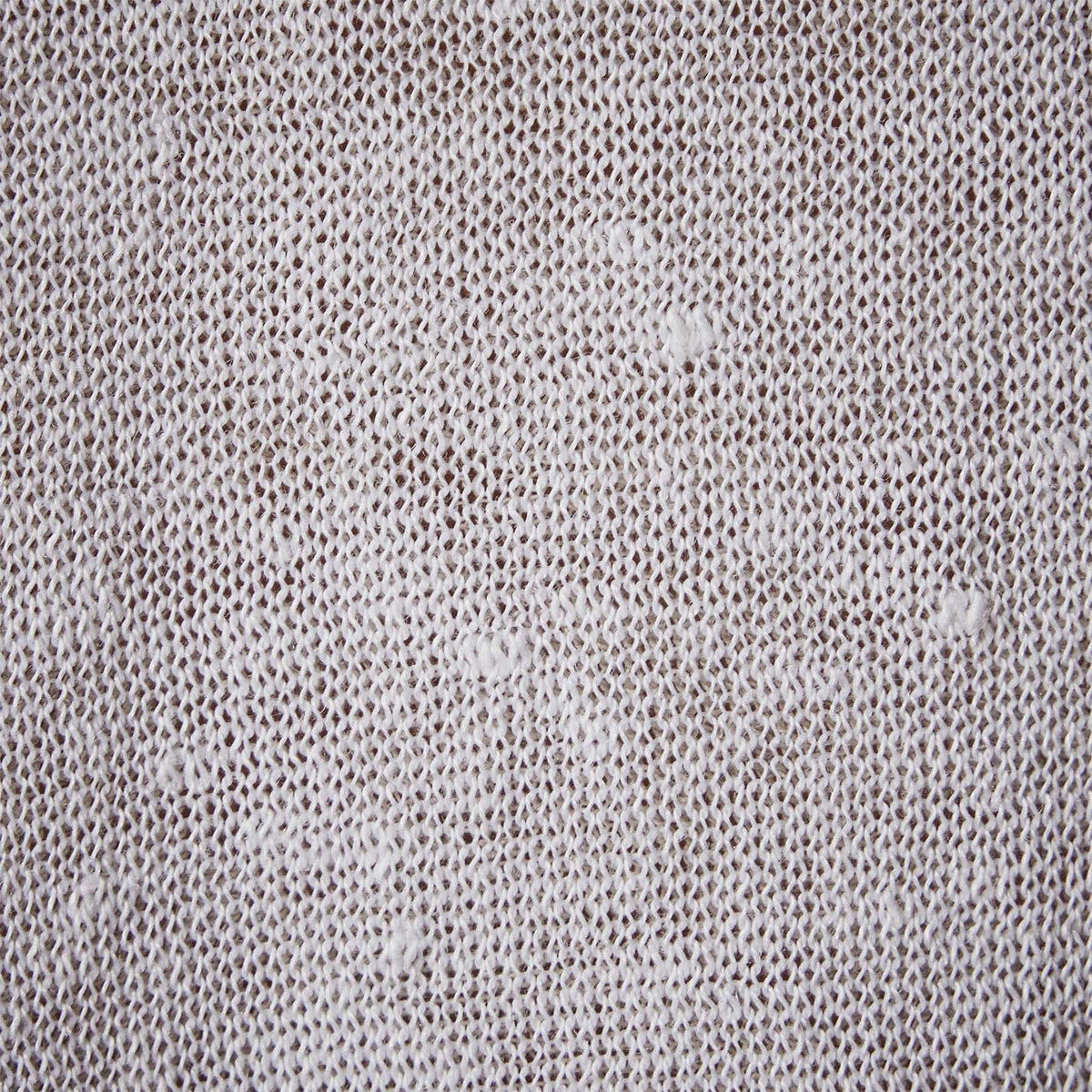 Dunes Linen Crew in White/Natural | James Perse Los Angeles