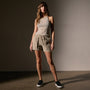 Mixed Media Utility Short in Overcast Pigment | James Perse Los Angeles