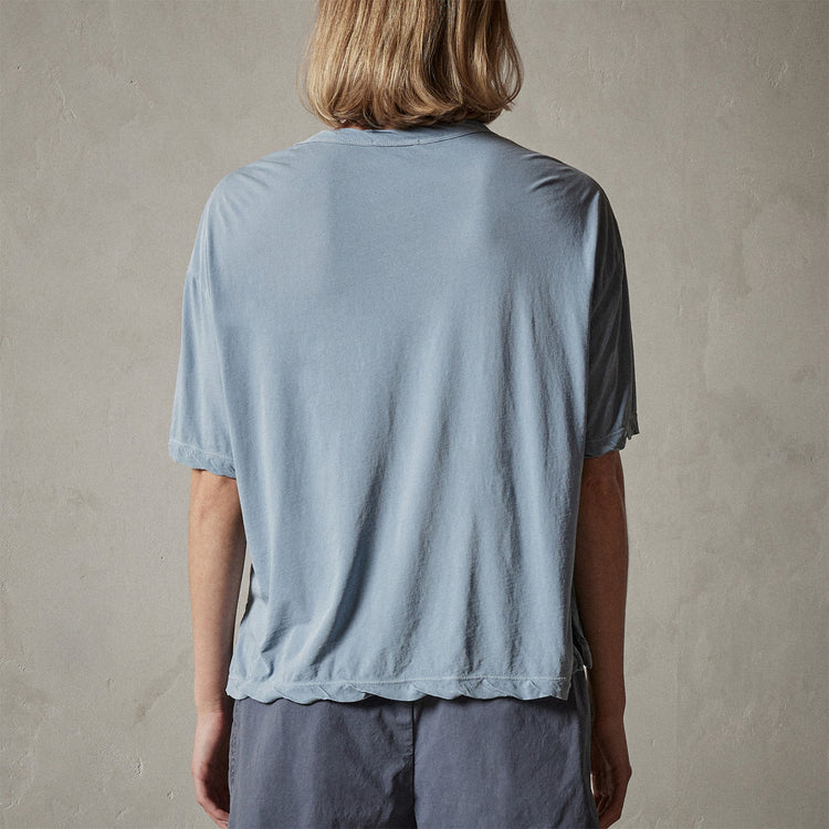 High Gauge Oversized Tee in Bluestone Pigment | James Perse Los Angeles