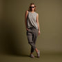 Seersucker Pant in River Rock Pigment | James Perse Los Angeles