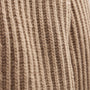 Recycled Cashmere Zip Funnel Neck in Coffee/Stucco | James Perse Los Angeles