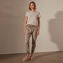 Mixed Media Pant in Coyote | James Perse Los Angeles