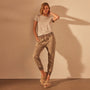 Mixed Media Pant in Coyote | James Perse Los Angeles