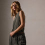Slub Jersey Muscle Tank in Granite Pigment | James Perse Los Angeles
