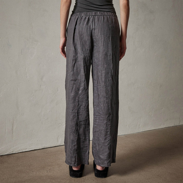 Lightweight Linen Pant in Magma Pigment | James Perse Los Angeles