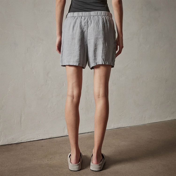 Lightweight Linen Short in Breeze Pigment | James Perse Los Angeles