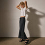 High Low Linen Skirt in Black | James Perse Los Angeles
