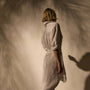 Linen Shirt Dress With Tie | James Perse Los Angeles