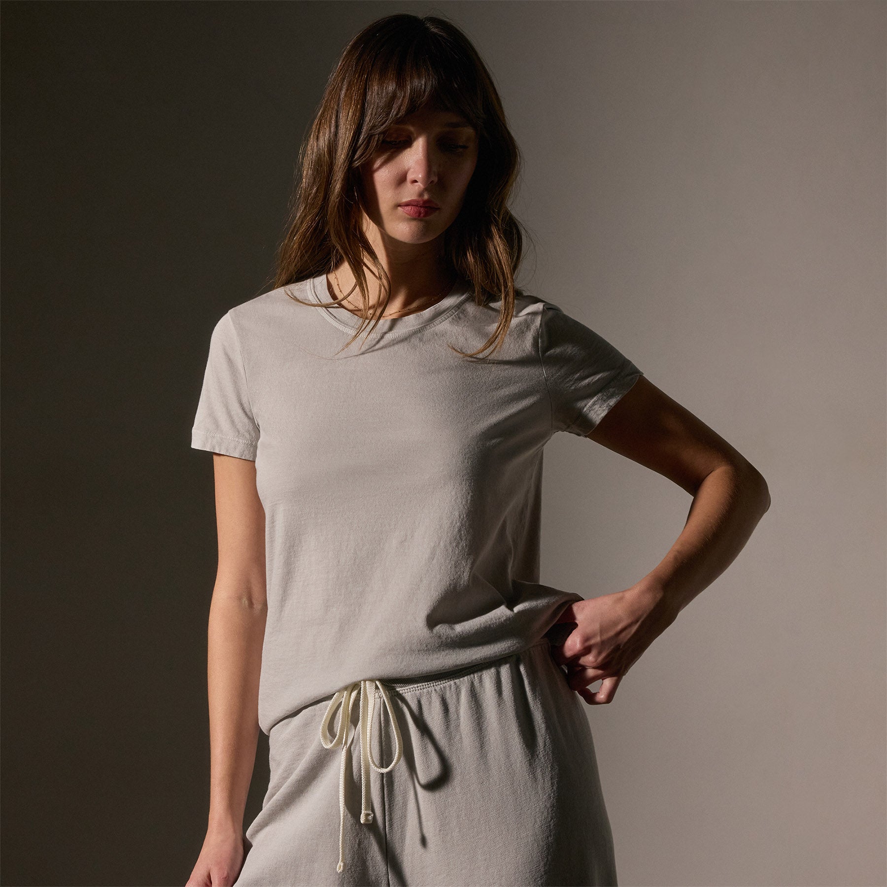 Vintage Little Boy Tee in Salt Pigment | James Perse Los Angeles
