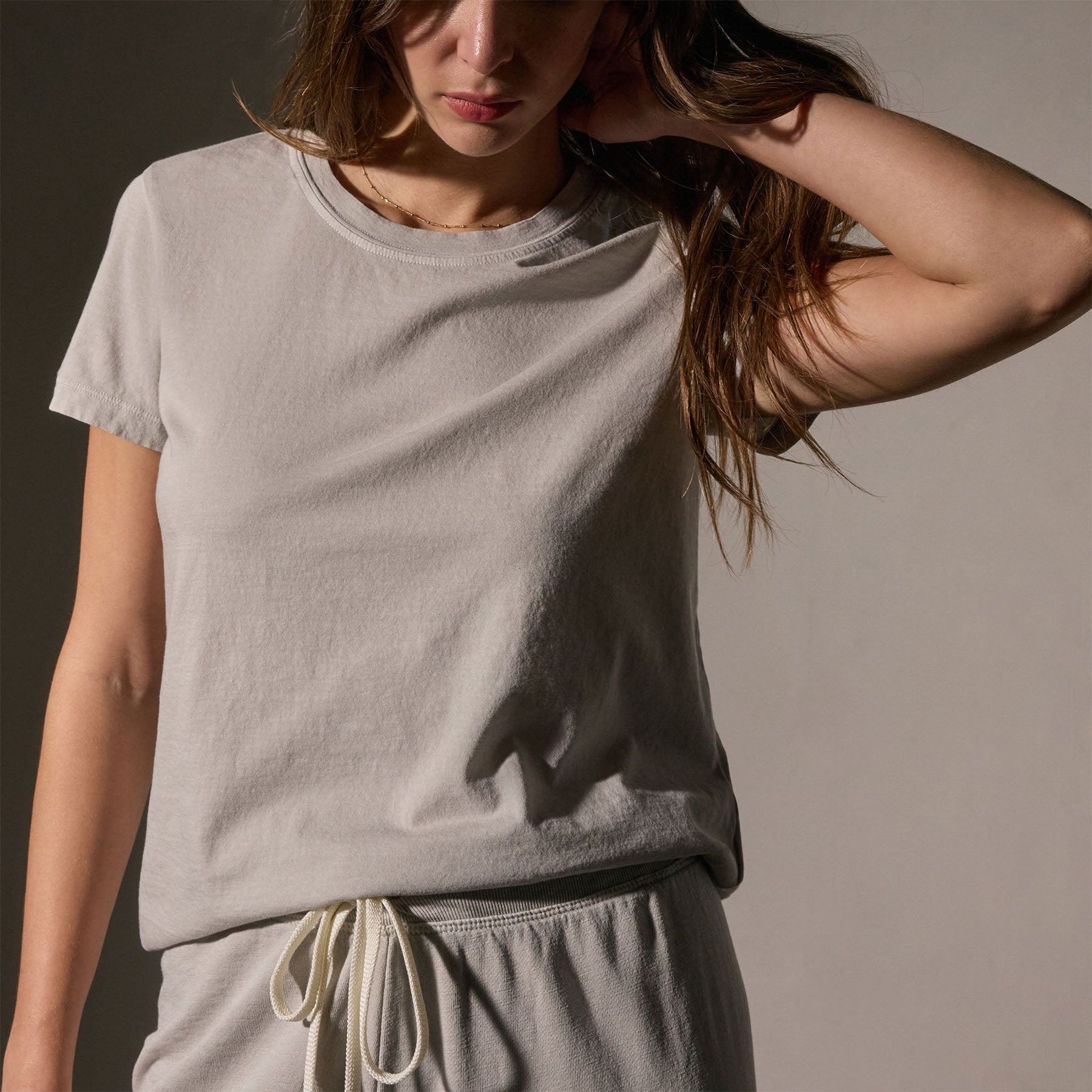 Vintage Little Boy Tee in Salt Pigment | James Perse Los Angeles