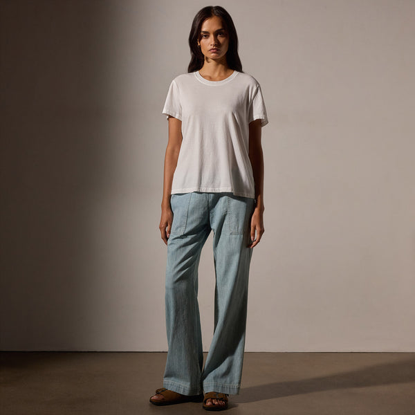 Vintage Little Boy Tee in White | James Perse Los Angeles