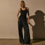 Lyocell Blend Elevated Trouser in Black | James Perse Los Angeles