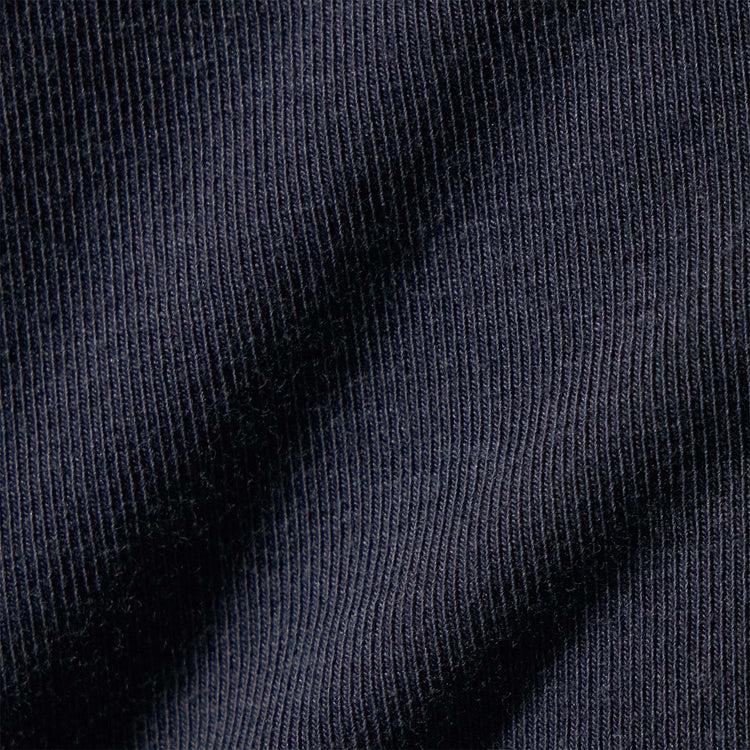 Stretch Lotus Deep V Short Sleeve Tee  in Blue Noir | James Perse Los Angeles